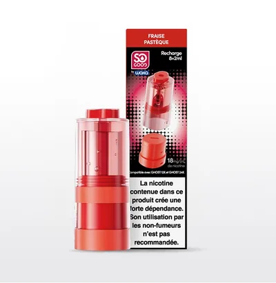 Recharge Puff Ghost 12K/24K Fraise Pastèque - 18 mg