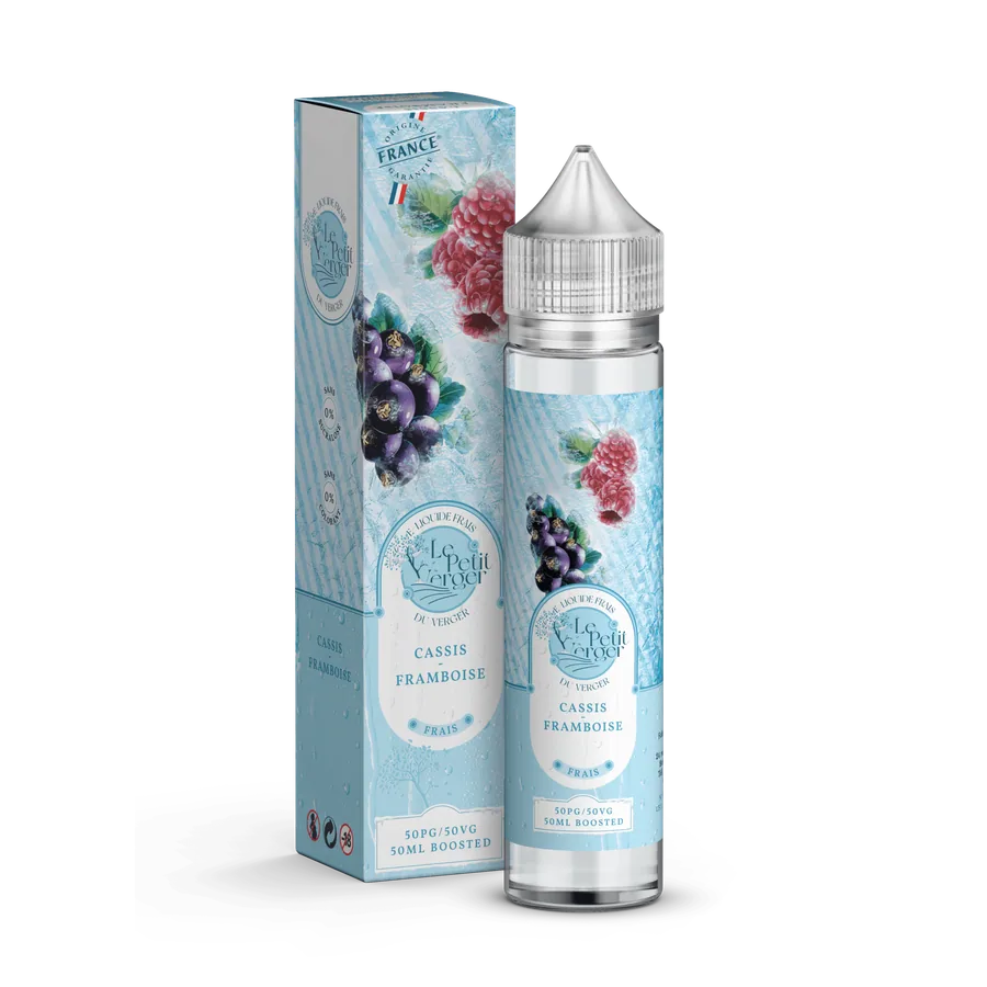 E-liquide Le Petit Verger Frais 50ml Cassis Framboise - sans nicotine