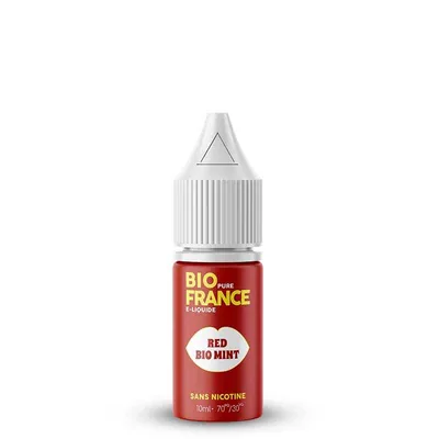 E-liquide Red Bio Mint - Bio Pure France - sans nicotine