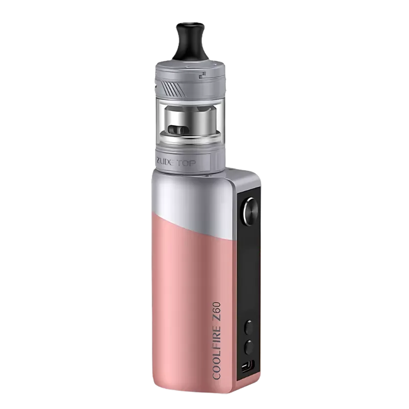 Kit eCigarette CoolFire Z60 + Zlide Top Innokin - Couleur : Rose