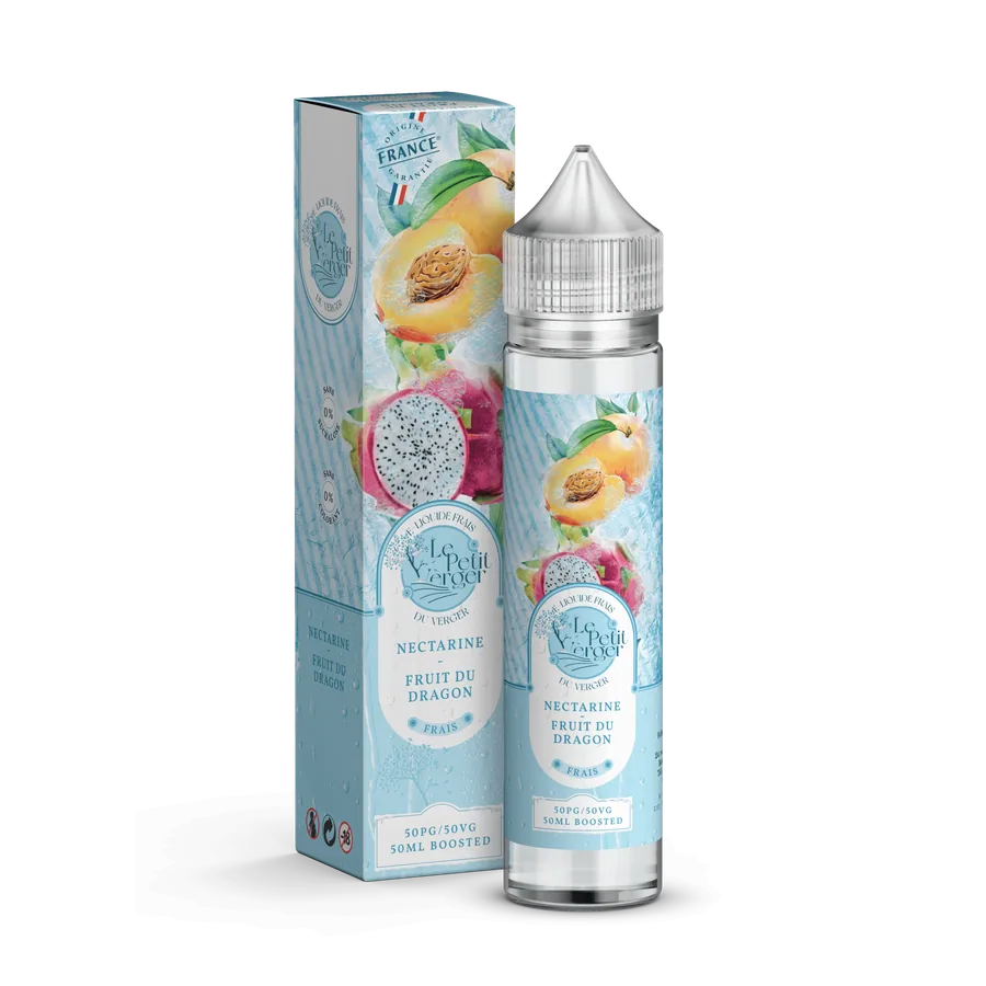 E-liquide Le Petit Verger Frais 50ml Nectarine Fruit du Dragon - sans nicotine