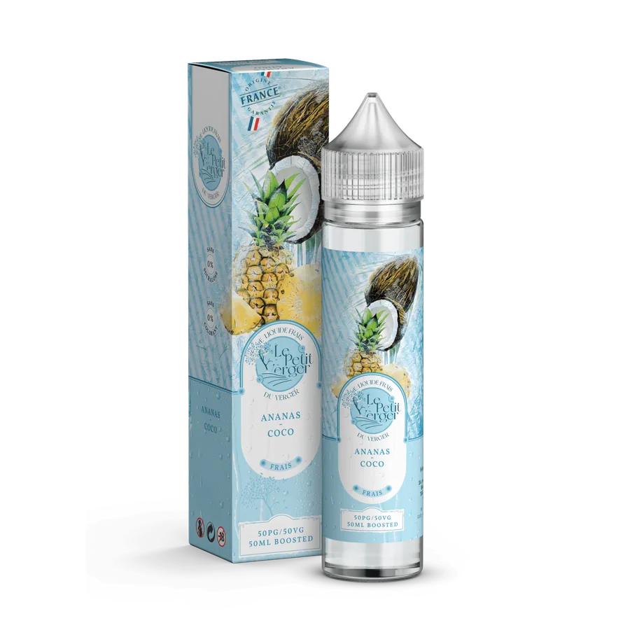 E-liquide Le Petit Verger Frais 50ml Ananas Coco - sans nicotine