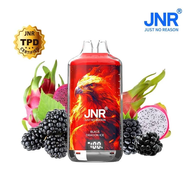 Puff JNR Falcon 28000 Black Dragon Ice - 20 mg