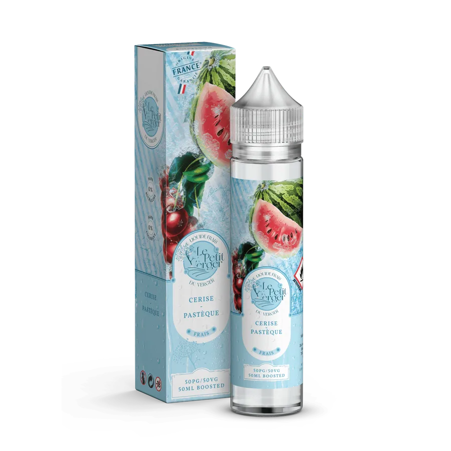 E-liquide Le Petit Verger Frais 50ml Cerise Pastèque - sans nicotine
