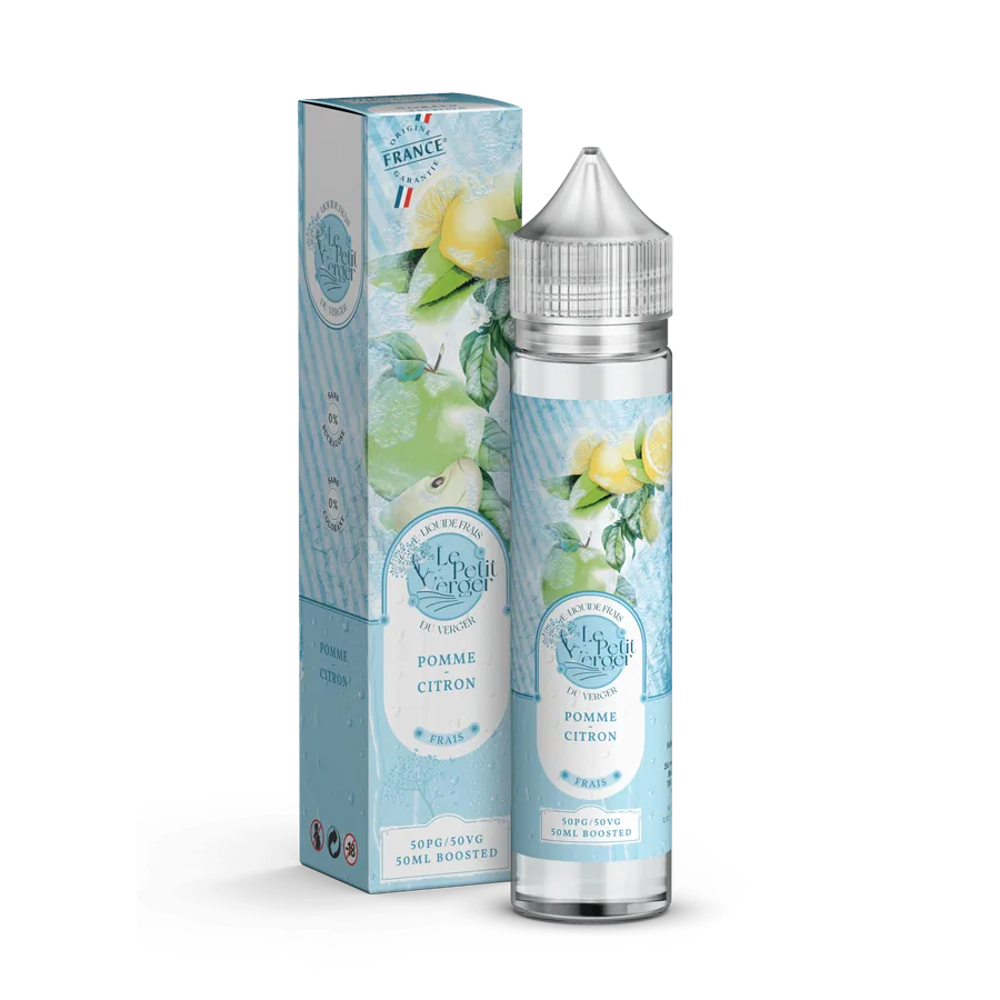 E-liquide Le Petit Verger Frais 50ml Pomme Citron - sans nicotine