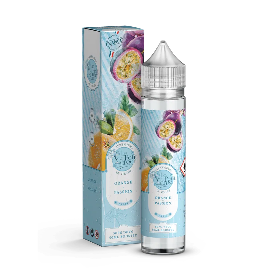 E-liquide Le Petit Verger Frais 50ml Orange Passion - sans nicotine