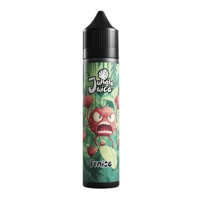 E-liquide Jungle Juice Fraise 50ml - sans nicotine