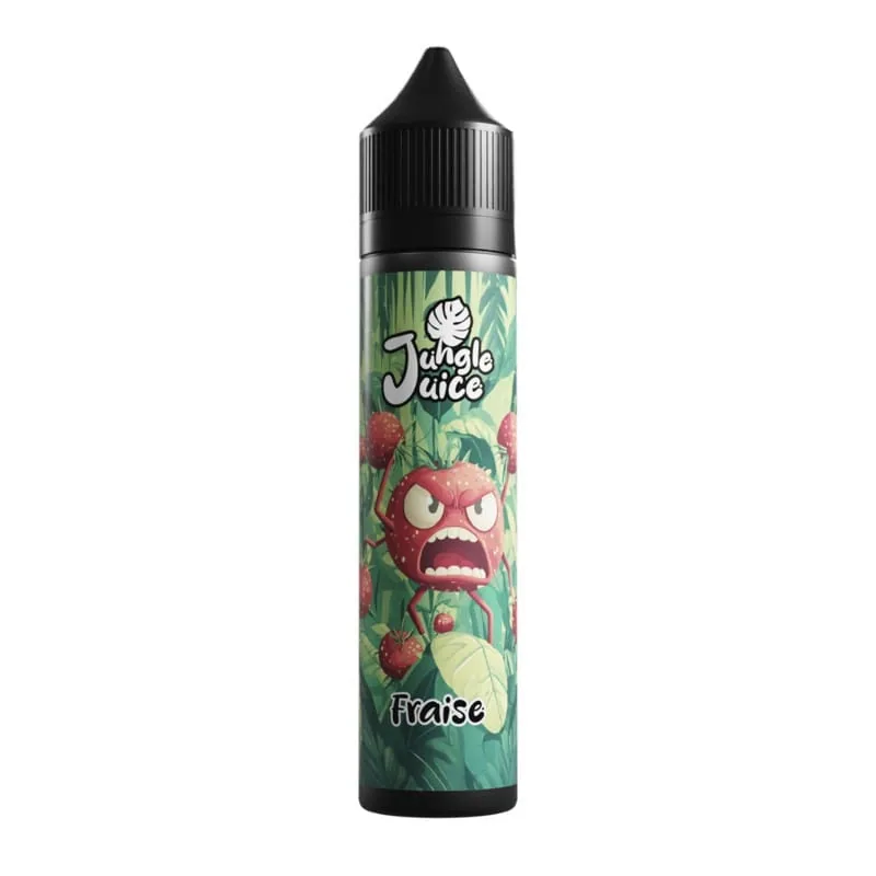 E-liquide Jungle Juice Fraise 50ml - sans nicotine