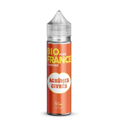 E-liquide Agrumes Givrés 50ml - Bio Pure France - sans nicotine
