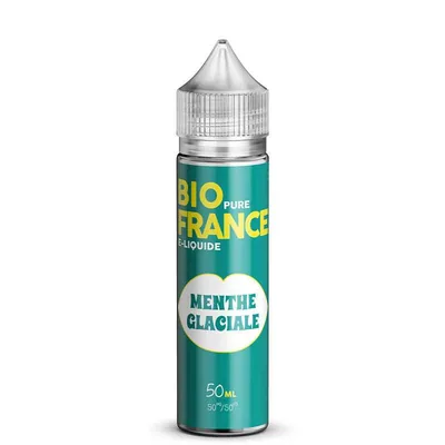 E-liquide Menthe Glaciale 50ml - Bio Pure France - sans nicotine