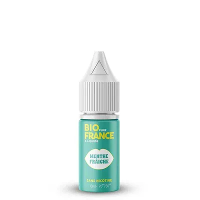 E-liquide Menthe Fraîche - Bio Pure France - sans nicotine