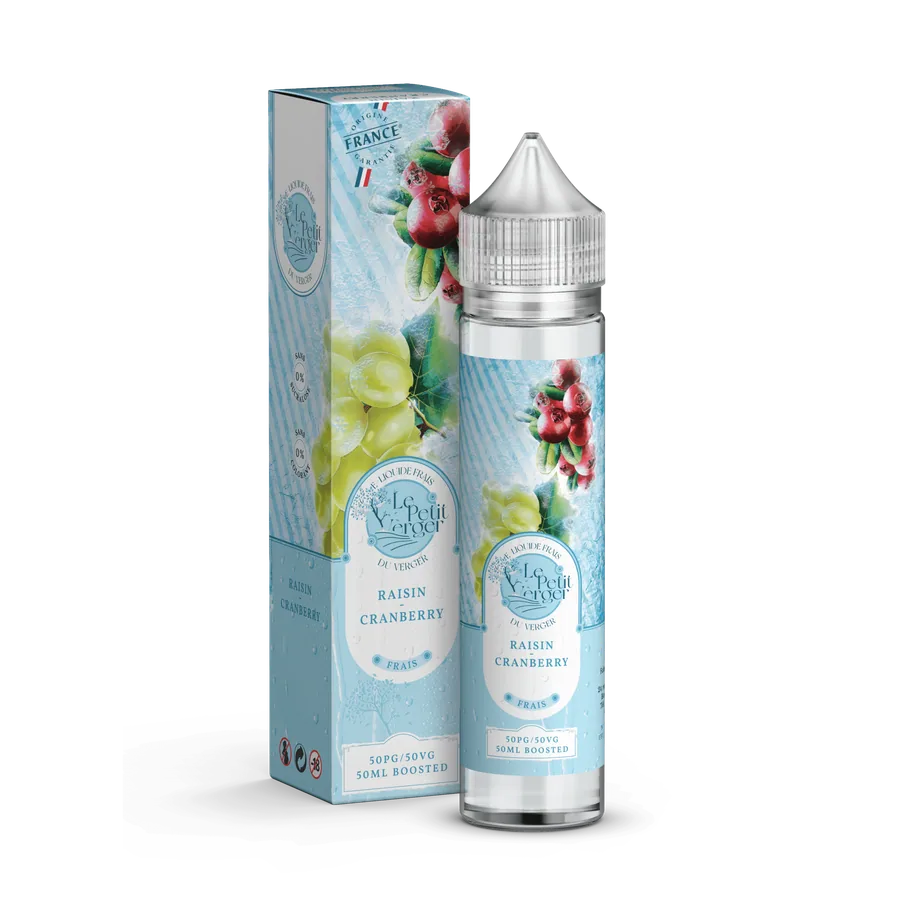 E-liquide Le Petit Verger Frais 50ml Raisin Cranberry - sans nicotine