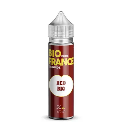 E-liquide Red Bio 50ml - Bio Pure France - sans nicotine