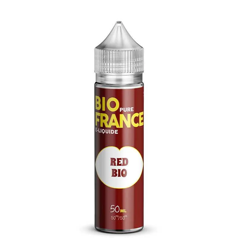 E-liquide Red Bio 50ml - Bio Pure France - sans nicotine