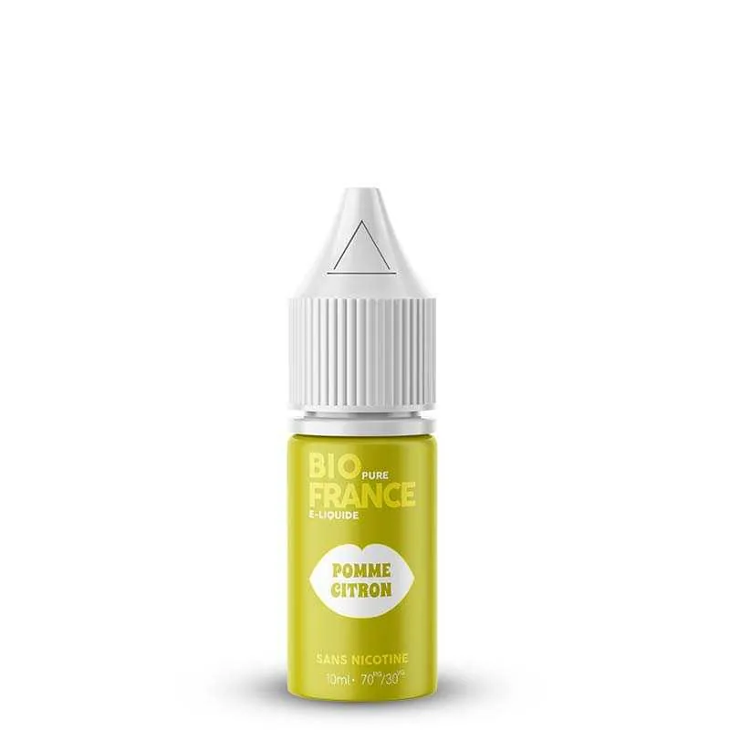 E-liquide Pomme Citron - Bio Pure France - 3 mg