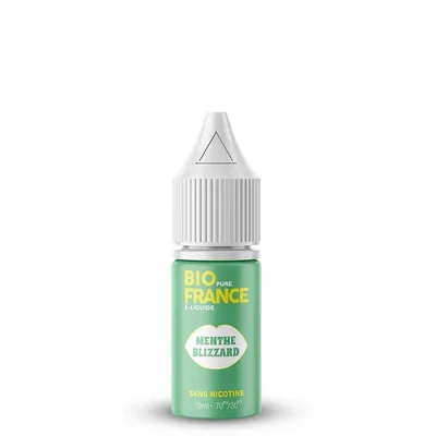 E-liquide Menthe Blizzard - Bio Pure France - 3 mg