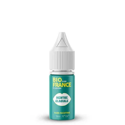 E-liquide Menthe Glaciale - Bio Pure France - 3 mg