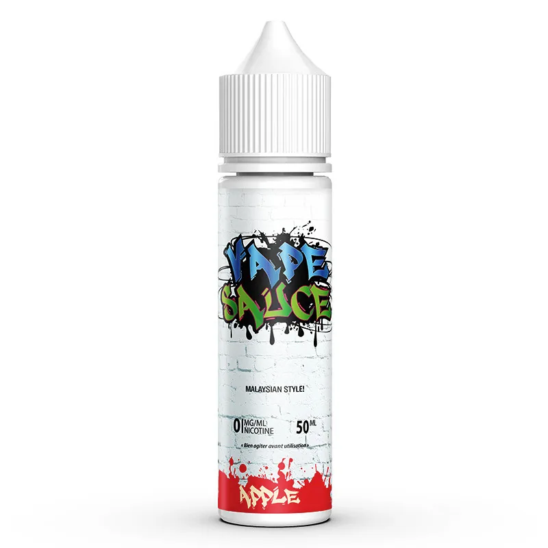 E-liquide Apple 50ml - Vape Sauce - sans nicotine