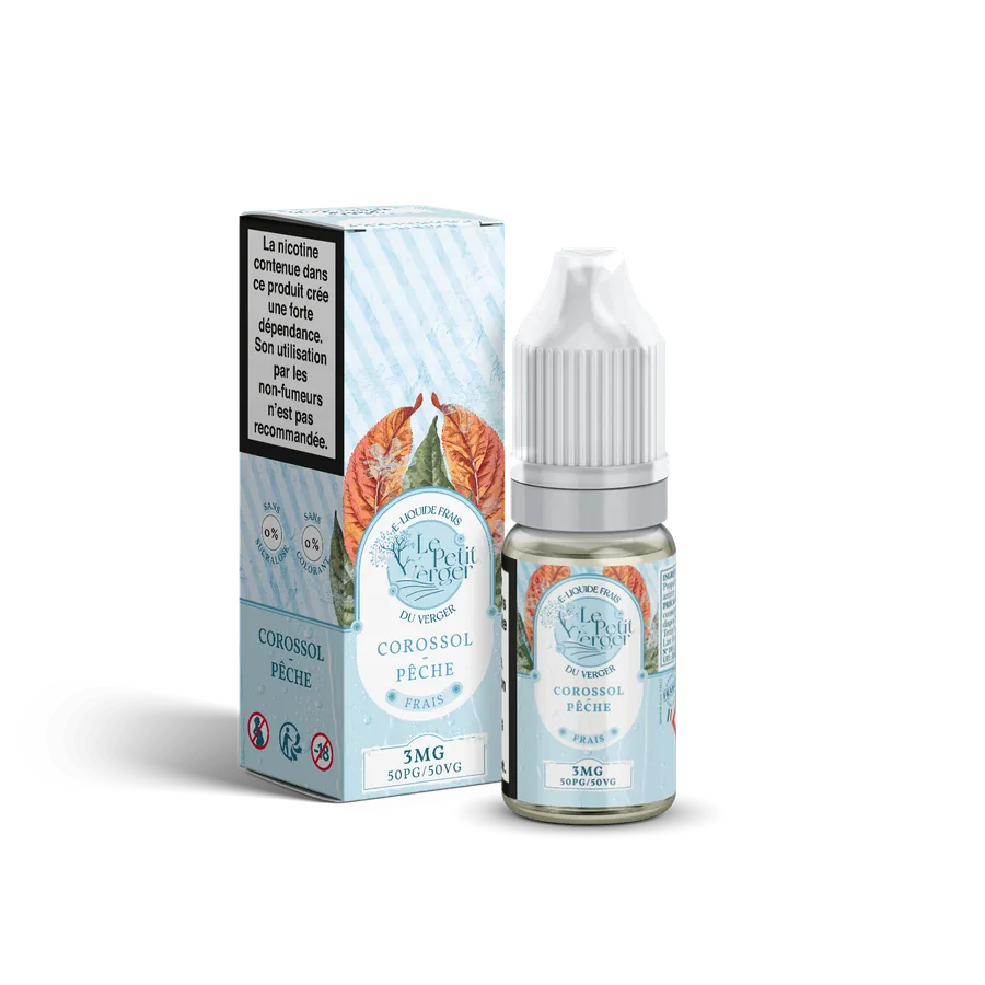 E-liquide Le Petit Verger Corossol Peche - 12MG