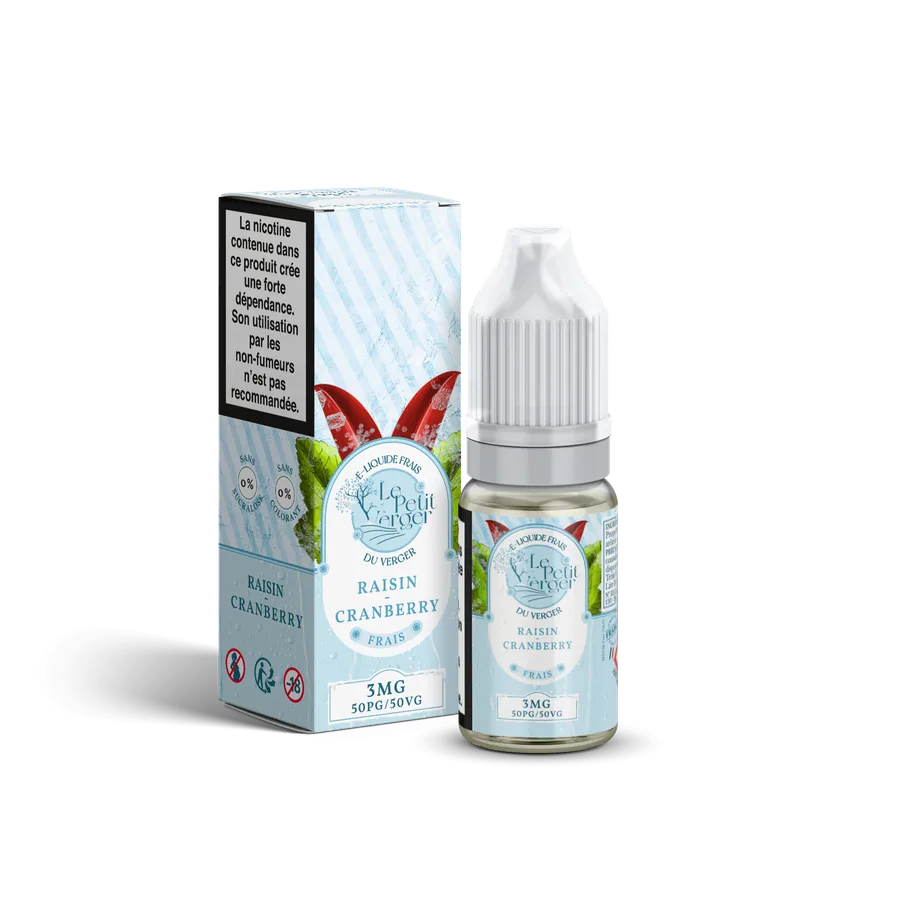 E-liquide Le Petit Verger Raisin Cramberry - 12MG