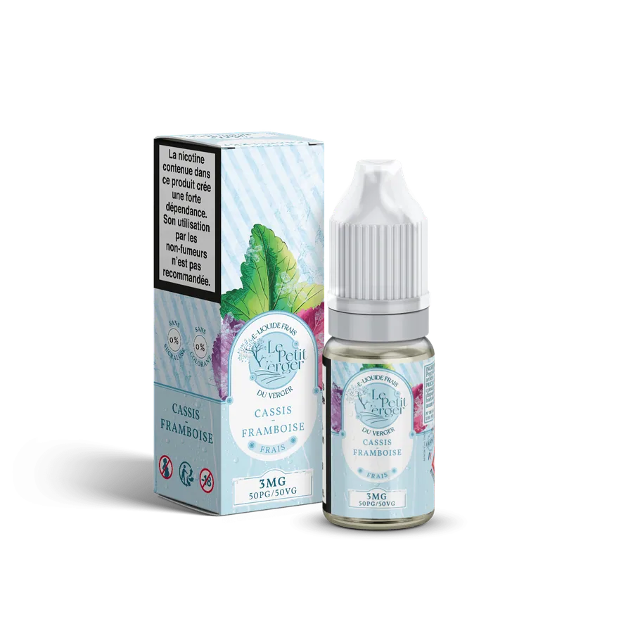 E-liquide Le Petit Verger Cassis Framboise - 3MG