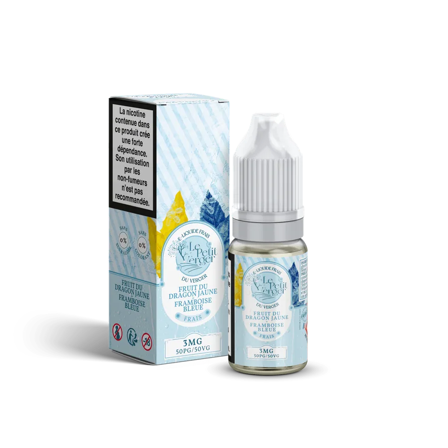 E-liquide Le Petit Verger Fruit du Dragon Jaune Framboise Bleue - 12MG