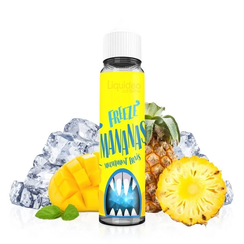 E-liquide Liquideo Mananas Freeze 50ml - sans nicotine