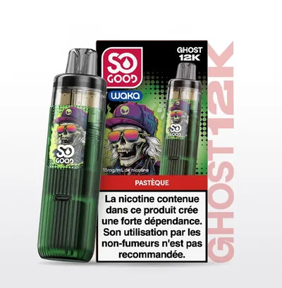 Puff So Good Ghost 12k Pastèque - 18 mg