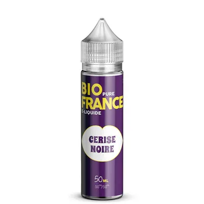 E-liquide Cerise Noire 50ml - Bio Pure France - sans nicotine