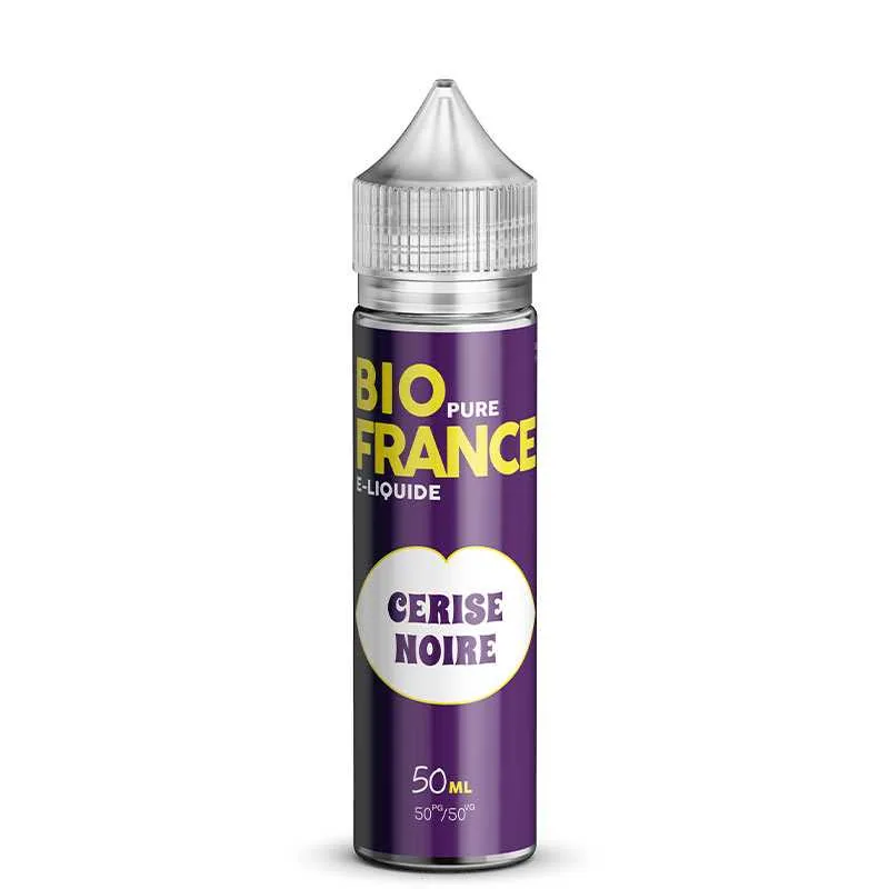 E-liquide Cerise Noire 50ml - Bio Pure France - sans nicotine