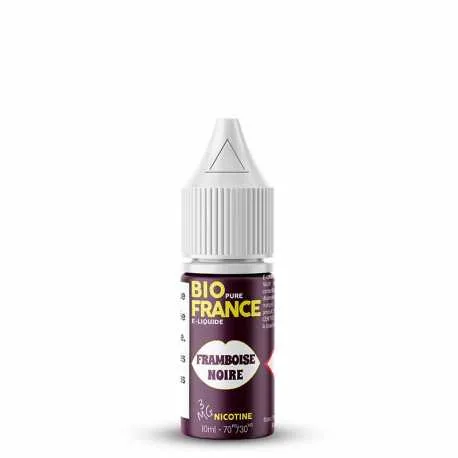 E-liquide Framboise Noire - Bio Pure France - 6 mg