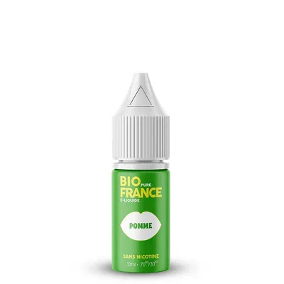 E-liquide Pomme - Bio Pure France - 6 mg