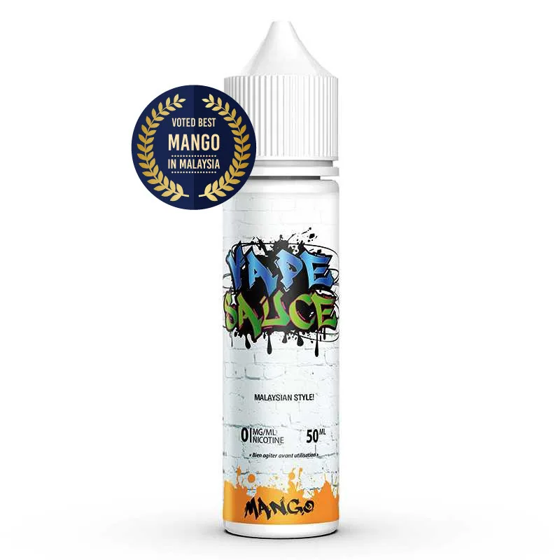 E-liquide Mango 50ml - Vape Sauce - sans nicotine