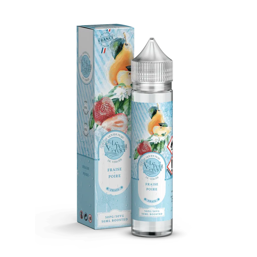 E-liquide Le Petit Verger Frais 50ml Fraise Poire - sans nicotine