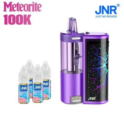 Puff JNR Météorite 100k Cherry Ice - sans nicotine