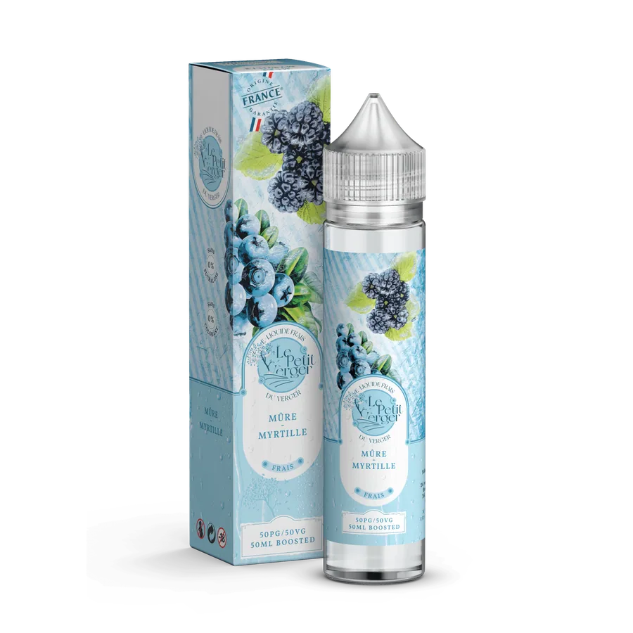 E-liquide Le Petit Verger Frais 50ml Mure Myrtille - sans nicotine