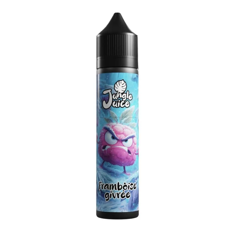 E-liquide Jungle Juice Framboise Givrée 50ml - sans nicotine