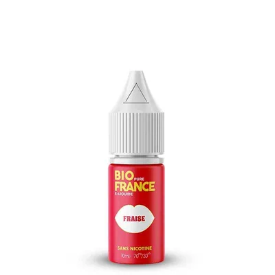 E-liquide Fraise - Bio Pure France - 6 mg
