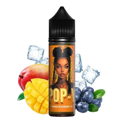 E-liquide POP-Y Mango Blueberry Ice 50ml - sans nicotine