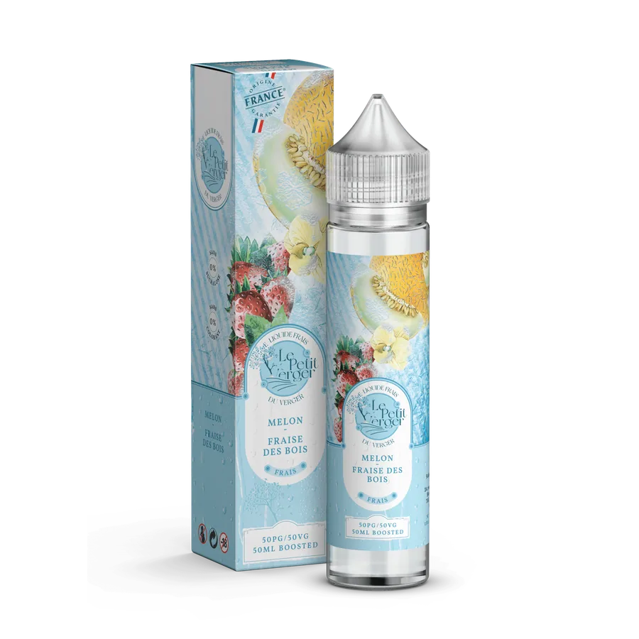E-liquide Le Petit Verger Frais 50ml Melon Fraise de Bois - sans nicotine