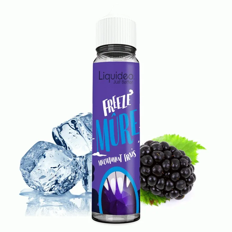 E-liquide Liquideo Mure Freeze 50ml - sans nicotine